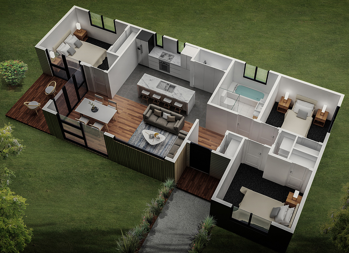 50+ House Plans 3D Images - Interior Designs